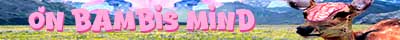 On Bambis Mind - Personal and Art website